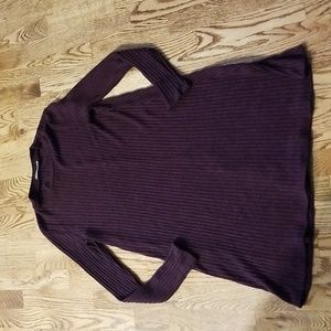 (M) Ripe Made in Canada Ribbed Knit Dress or Long Top Cozy Cabin Nordic Style